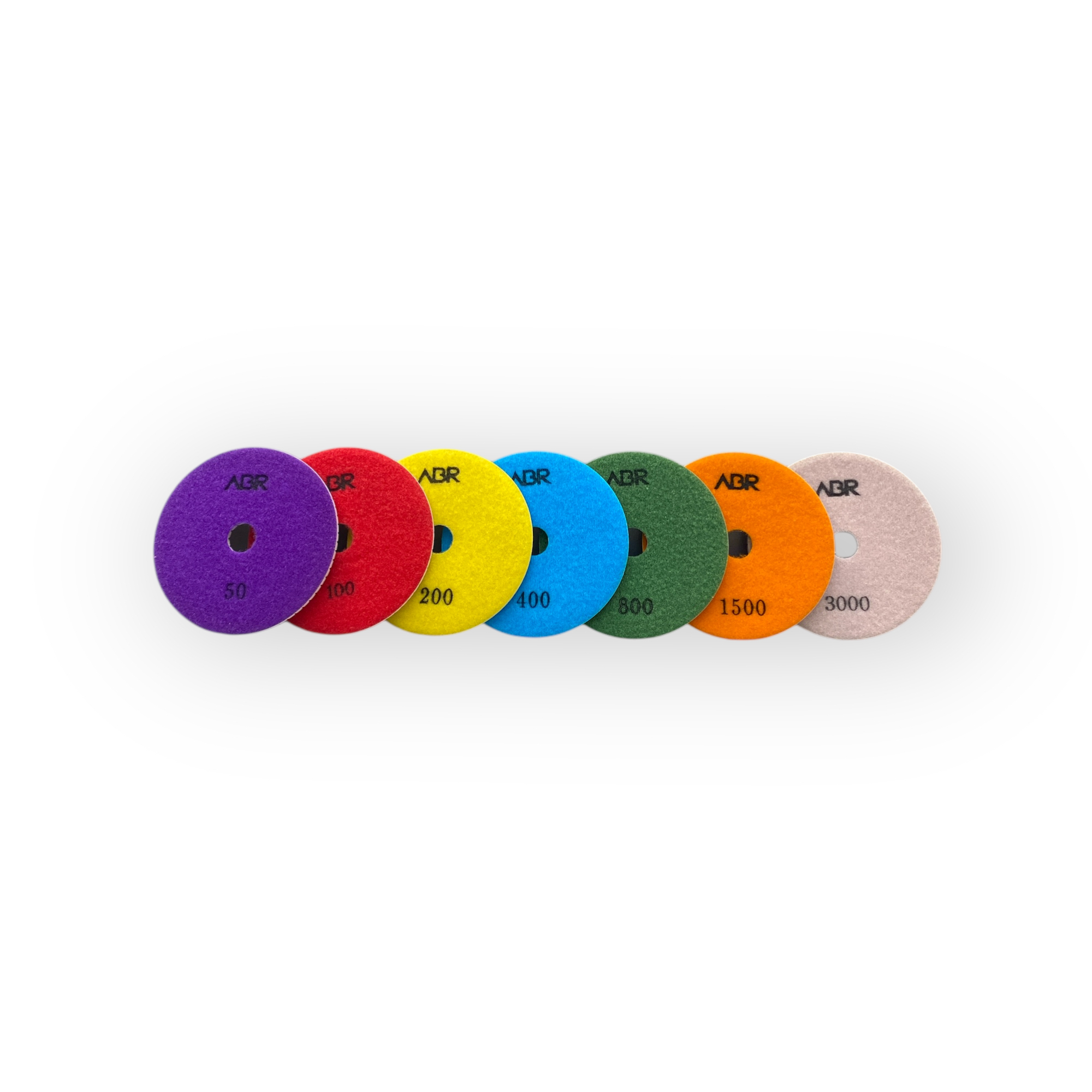 ABR Diamantpad voor Beton ADR XL Wet en Dry Ø125 mm Velcro