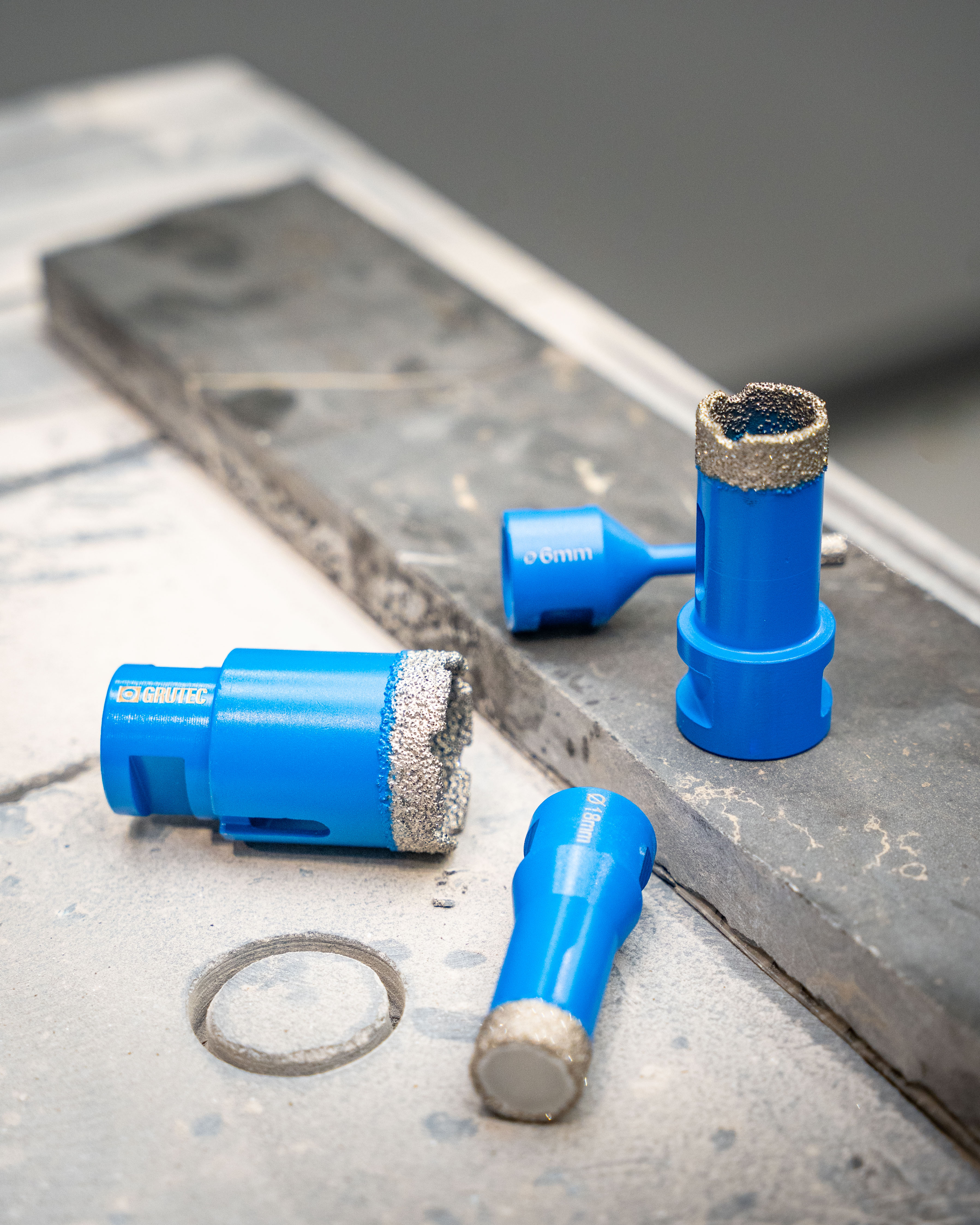 Grutec Diamantboor Droog Soudo M14