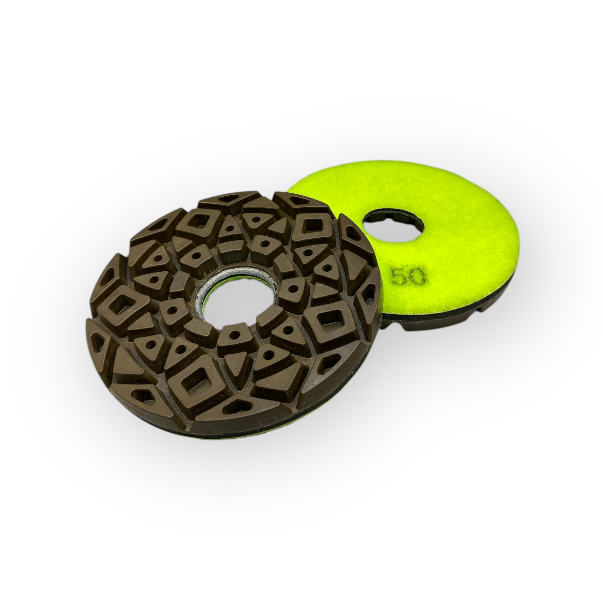 Grutec Diamantpad voor Zachte Beton Ø125 mm Velcro