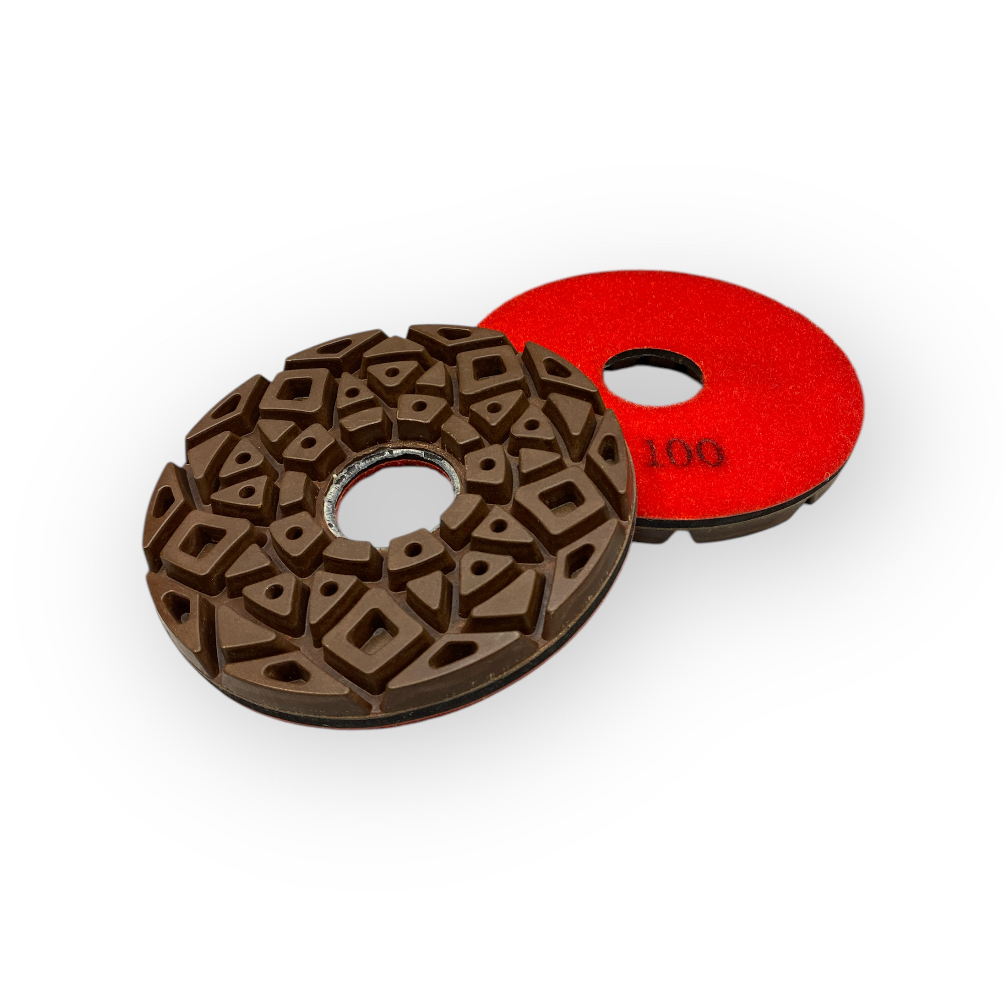 Grutec Diamantpad voor Zachte Beton Ø125 mm Velcro