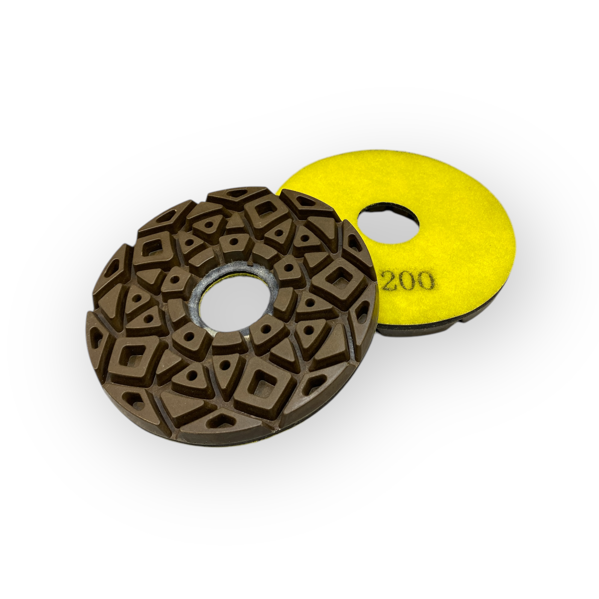 Grutec Diamantpad voor Zachte Beton Ø125 mm Velcro