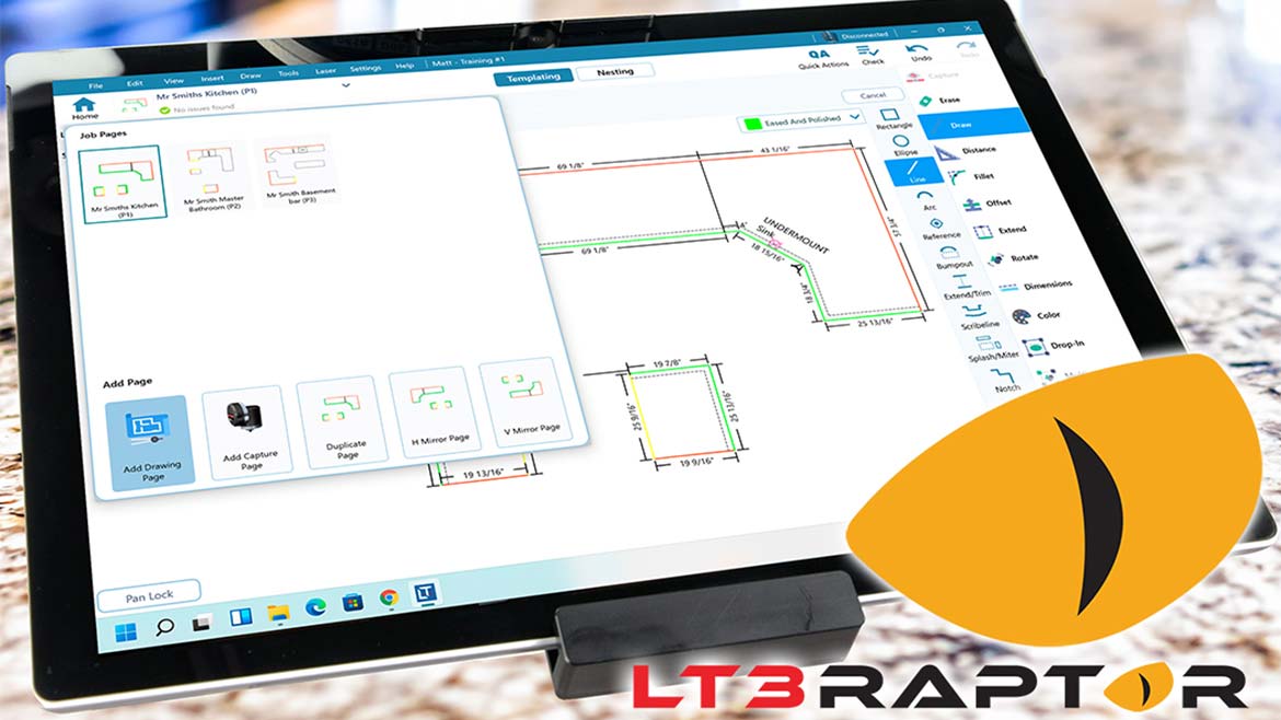 Laser Opmeetsysteem 5xLPI