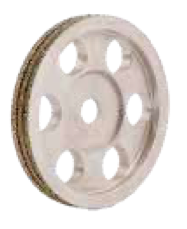 KGS Frijnfrees Ø105 x 14 x 45,5 mm Monobloc D602 voor Marmer en Blauwe Hardsteen