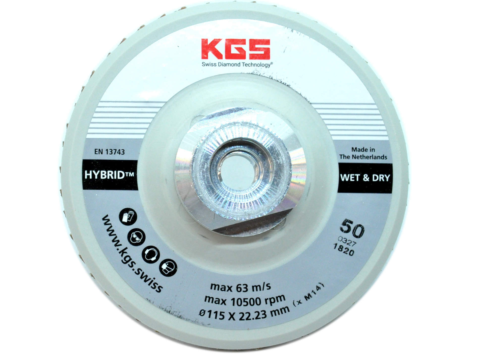KGS Hybrid® Flap Ø115 mm M14