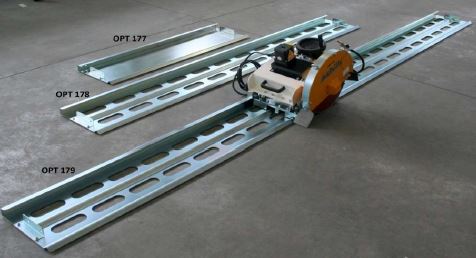 Achilli Zaagmachine voor Geleiderail TSA