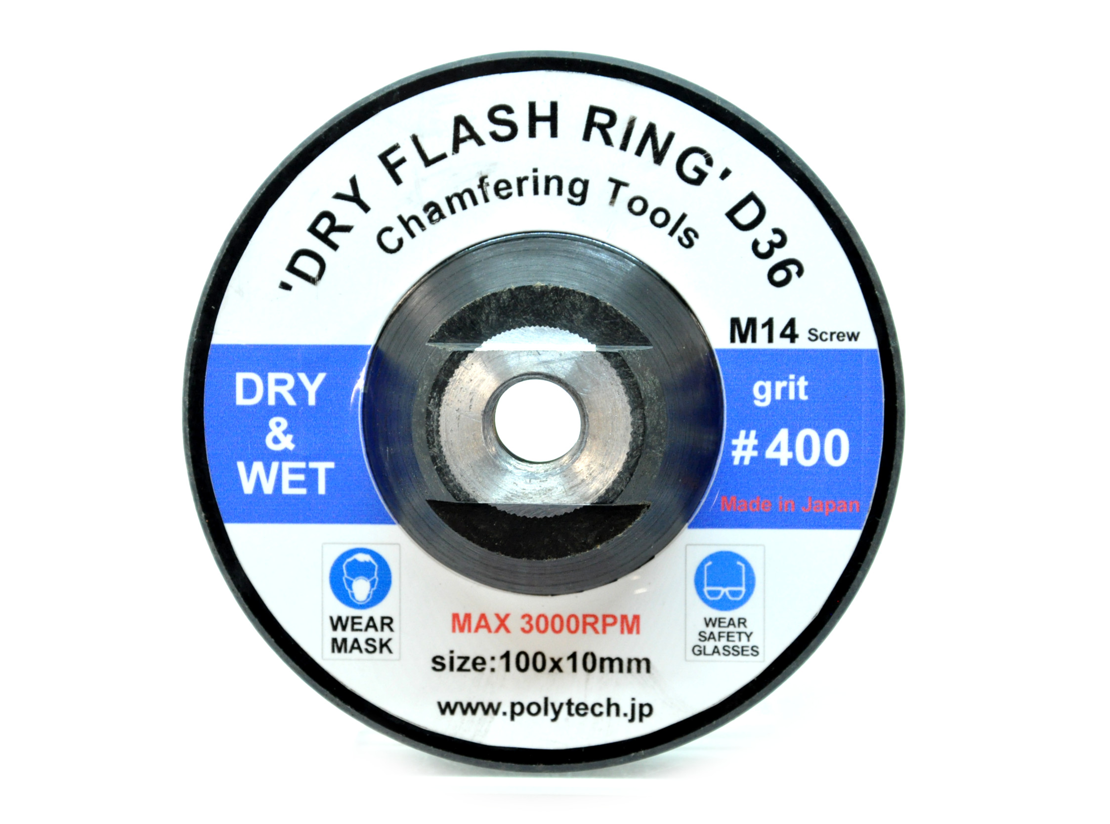Dry Flash Ring D36 Ø100 x 10 mm M14